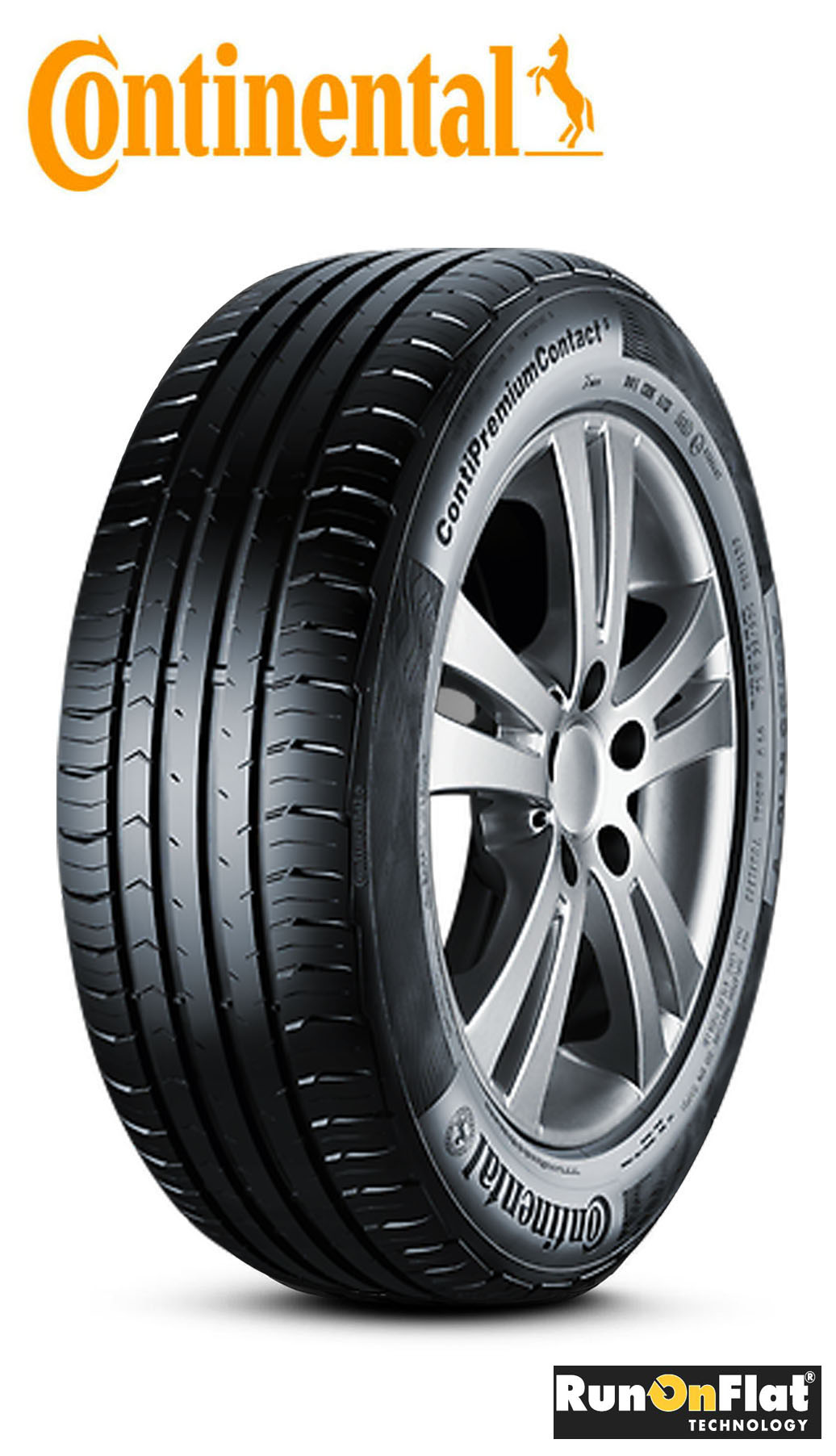 205/60R16 96V XL ContiPremiumContact 5 SSR *